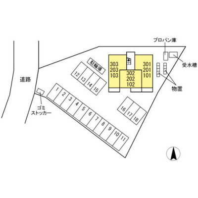 【地図】 | ＬＦハイムⅡ | 『ＬＦハイムⅡ 』