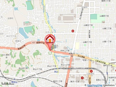 【地図】 | グランメール久万ノ台