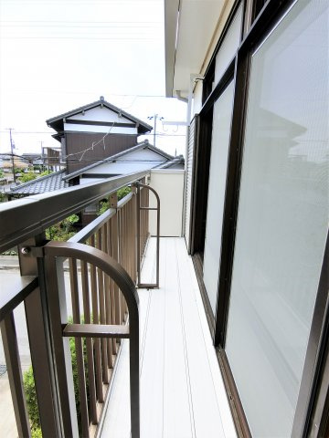 シティーハイム十六番館のバルコニー