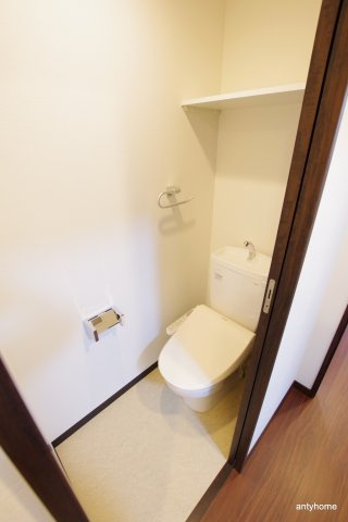 プレジオ十三　仲介手数料無料のトイレ