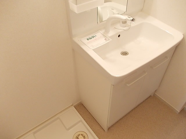 アンソレイユの洗面所