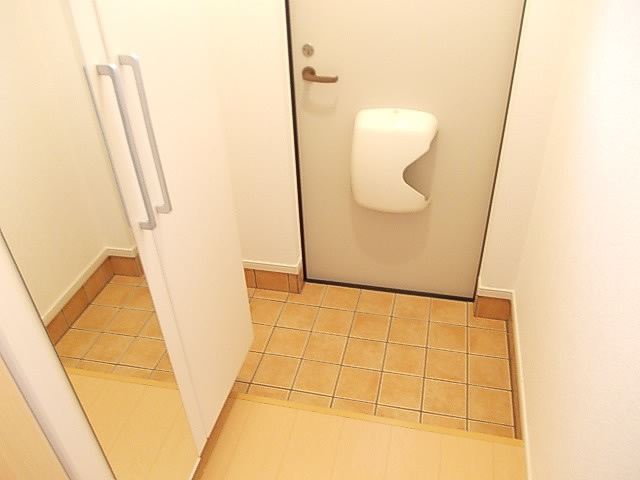 アンソレイユの玄関