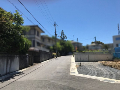 【前面道路含む現地写真】 | 大津市清風町　新築分譲地