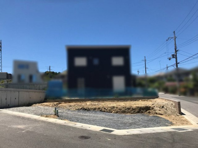 【外観】 | 大津市清風町　新築分譲地 | 現地外観、工事着工前