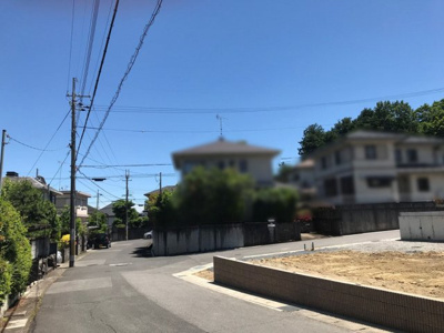 【前面道路含む現地写真】 | 大津市清風町　新築分譲地