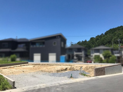 【外観】 | 大津市清風町34-10　新築分譲地 | 2号棟土地外観、工事着工前