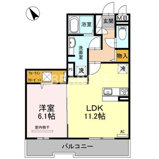 【間取り】 | マジェスティ サザン Ⅱ棟