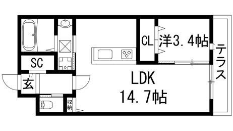 【間取り】