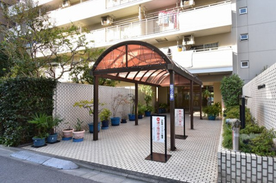 【エントランス】 | 西糀谷サンハイツ | エントランス部分
