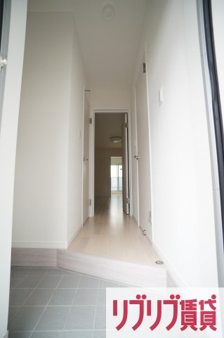 AJ都賀Ⅲの玄関