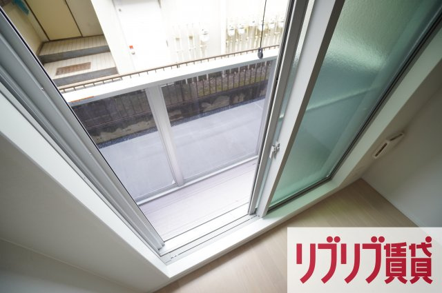 AJ都賀Ⅲのバルコニー