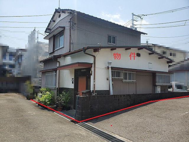 高知市鵜来巣の外観