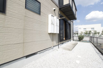 【庭】 | パセオアゼリオＢ | お庭が付いています