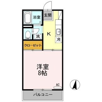 【間取り】 | プレジール岡本　A