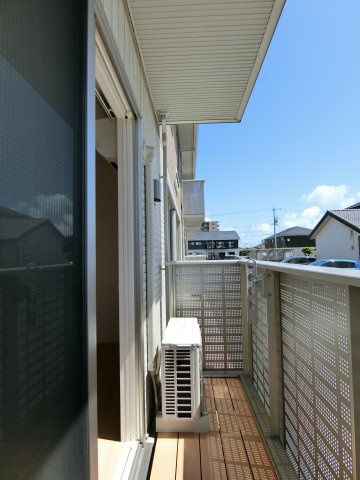 ヴィラオーヴェストのバルコニー