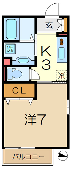【間取り】 | エスポワール南太田