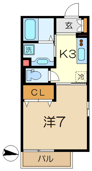 【間取り】 | エスポワール南太田
