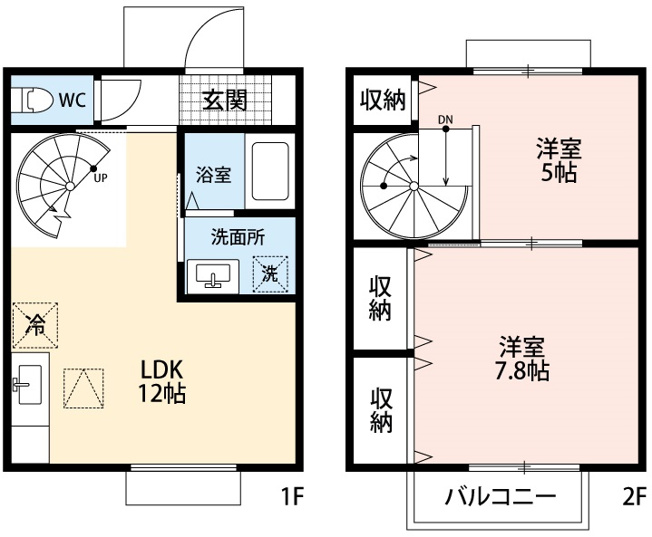 【間取り】 | ｂｌｏｏｍ　ｃｏｕｒｔ