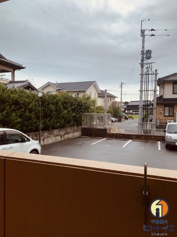 風の谷の展望|バルコニーからの眺望です