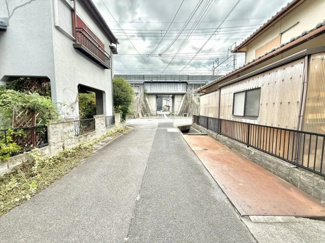 【前面道路含む現地写真】 | 野洲市行畑　売土地