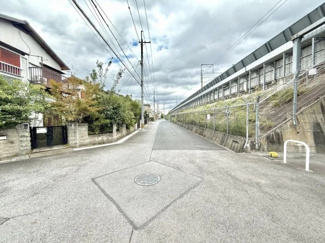 【前面道路含む現地写真】 | 野洲市行畑　売土地