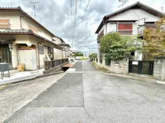 【前面道路含む現地写真】 | 野洲市行畑　売土地
