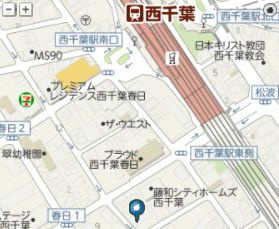 【地図】 | ラブリーレジデンス千葉西（ラブリーレジデンスチバニシ）