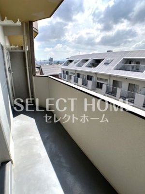 【バルコニー】 | 野添マンションひろみ | 落ち着いた時間を過ごせるバルコニーです