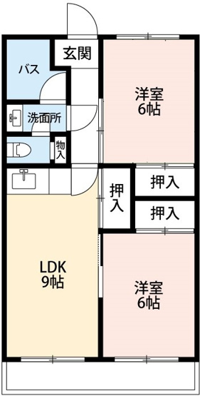 【間取り】 | 野添マンションひろみ