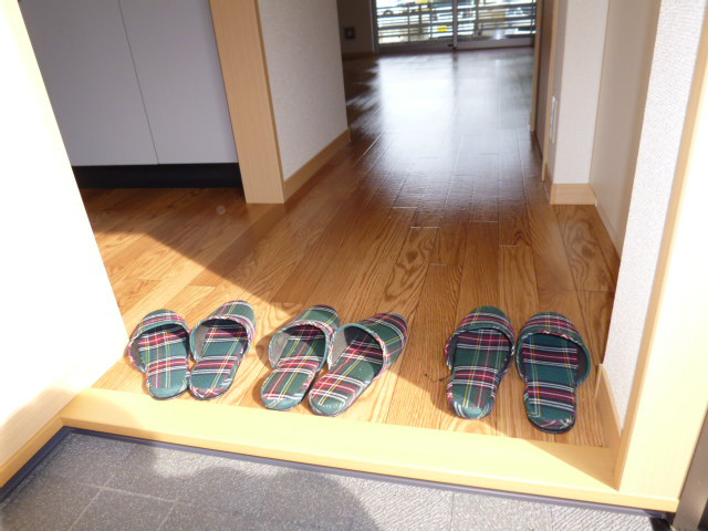 児島テラスＡの玄関