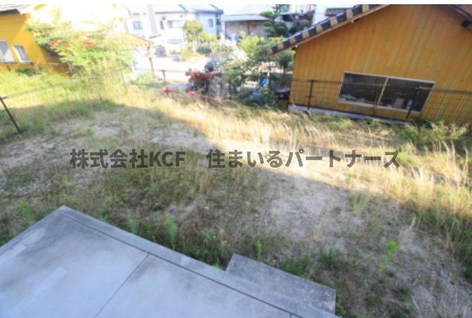 クレセントコートC棟の庭|お庭も活用できます