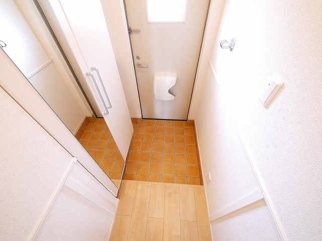 ベルオーブⅩの玄関|きれいな玄関です