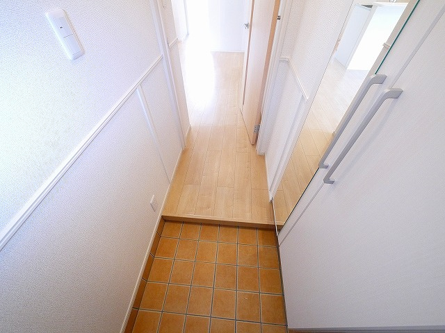 ベルオーブⅩの玄関|きれいな玄関です