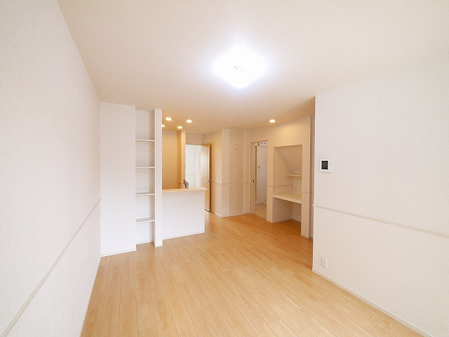 ベルオーブⅩの居間・リビング|使いやすいリビングです