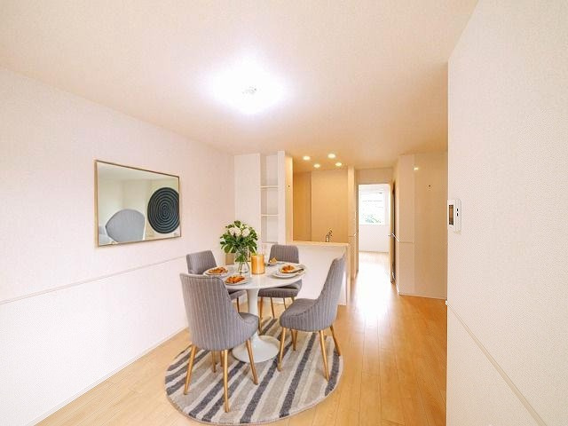 ベルオーブⅩの居間・リビング|CGで家具等を配置したもので家具等は含まれません