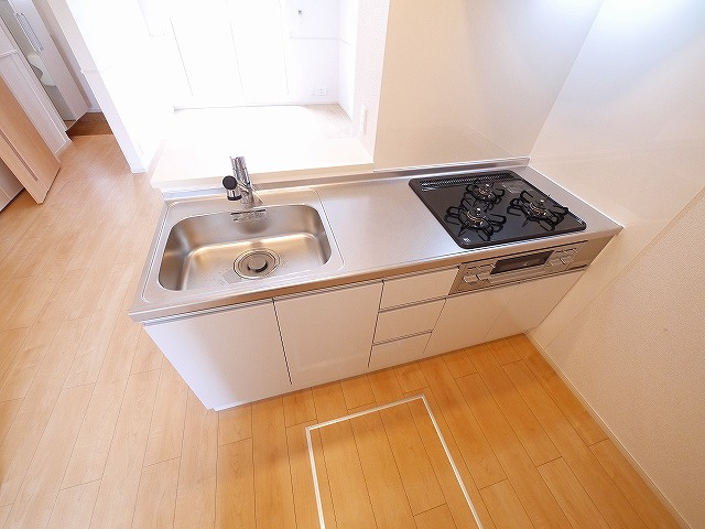 ベルオーブⅩのキッチン|きれいなキッチンです