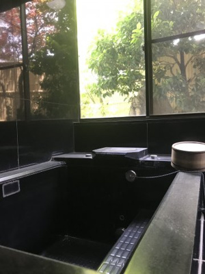 【浴室】 | 湖西市新居町新居　中古住宅 | ゆったり過ごせるお風呂です。浴室内に浴槽が2つ。気分によって湯舟を変えることができます。