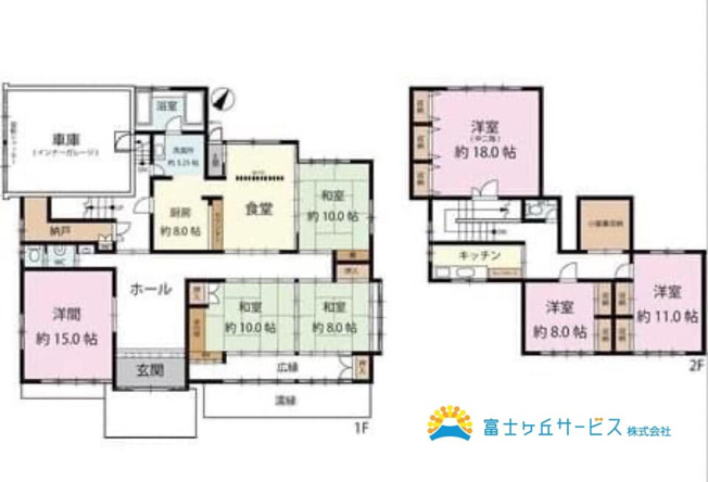 【間取り】 | 湖西市新居町新居　中古住宅 | 効率的かつ暮らしのことをしっかり考えた間取りです