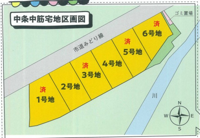 【区画図】 | 南あわじ市中条中筋　売土地