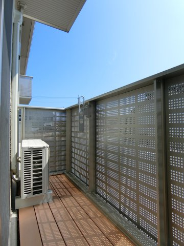 ヴィラオーヴェストのバルコニー