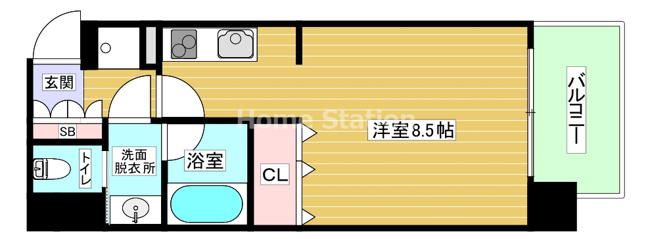 【間取り】 | ファーストステージ福島パークサイド | 間取り