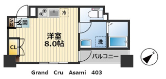 【間取り】 | Grand Cru Asami