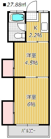 【間取り】 | きんぎん荘 | 間取り