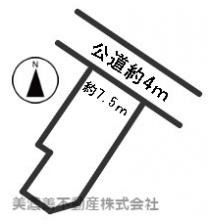 ５１７９６　岐阜市雲雀ケ丘土地の区画図