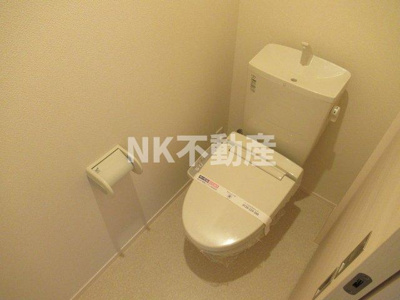 【トイレ】 | トレジャーメゾン岩田（若江岩田賃貸） | 清潔感のあるトイレです