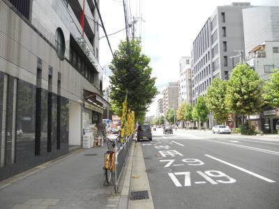 洛西メゾンの地図|前面道路