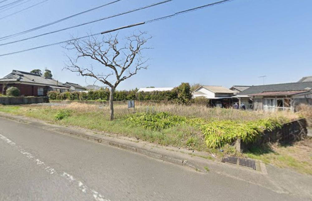 都城市豊満町の売地の外観