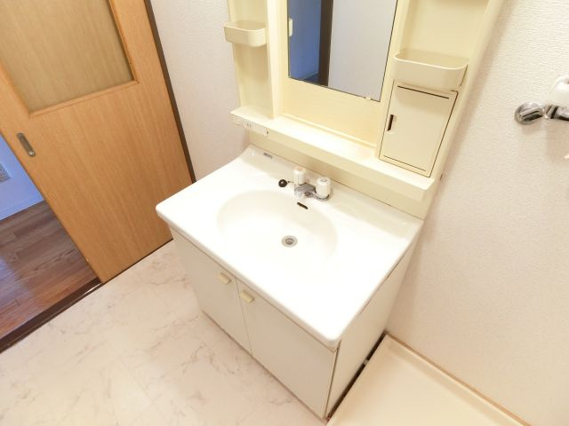 エスポアール岩根の洗面所