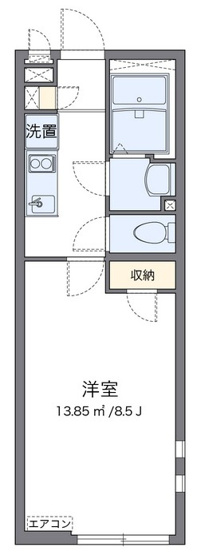 【間取り】 | トウィンクルＤ