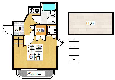 【間取り】 | シャルマンフジ北野田